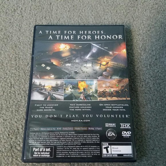 Medal Of Honor European Assault Playstation 2 - Picture 2 of 4